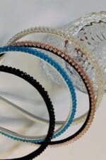 Combo Pack of Crystal Hairband , 4pc - Image 3