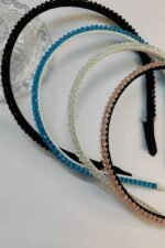 Combo Pack of Crystal Hairband , 4pc - Image 6